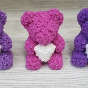 3D Bear Silicone mold.